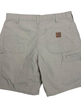 Carhartt Khaki Shorts Summer Workwear Mens 34" Waist